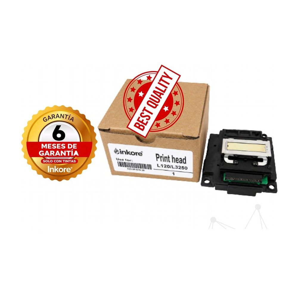 Cabezal Epson original L120 / L3250 y compatibles, en caja Inkore (garantía 6 meses)