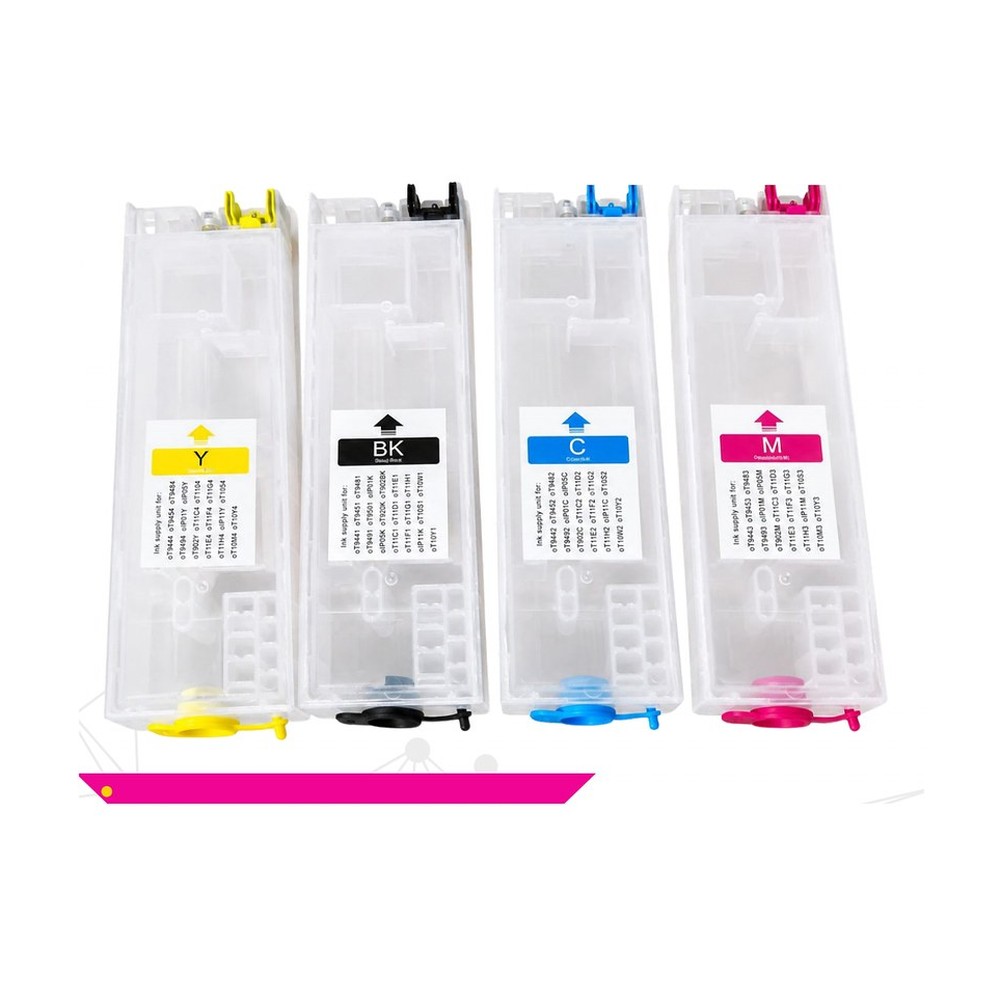 Cartucho recargable de 320 ml para Epson WorkForce Pro WF-C5310 / C5710 / C5810 / C5890 / C5891